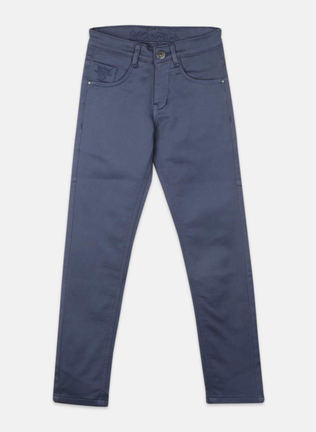 Boys Grey Slim Fit Denim