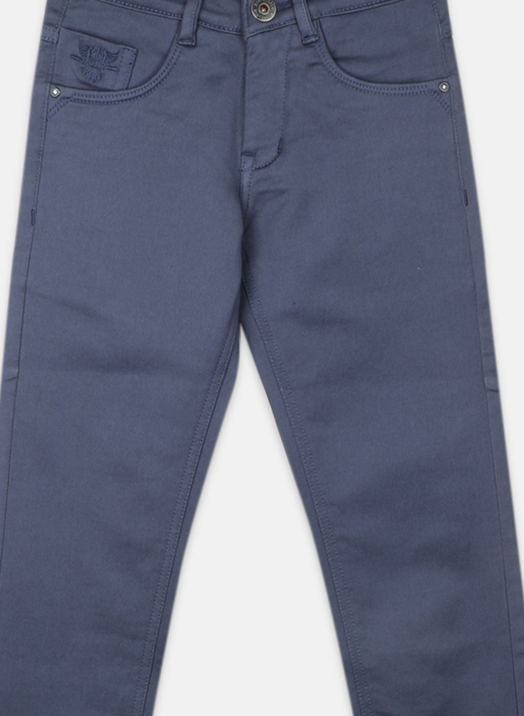 Boys Grey Slim Fit Denim