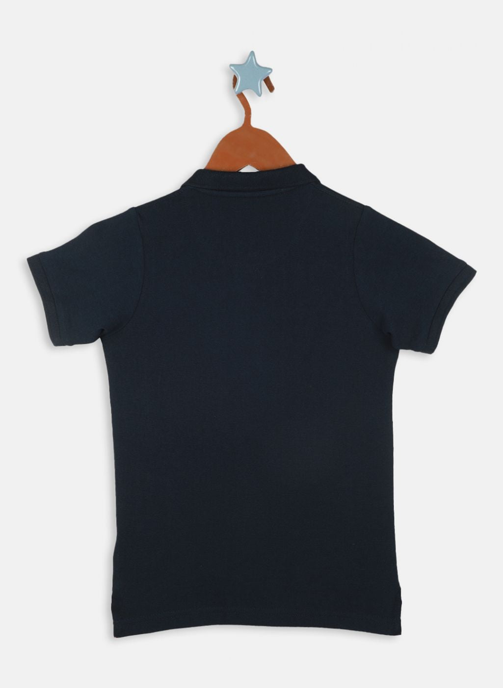 Boys NAvy Blue Printed T-Shirt