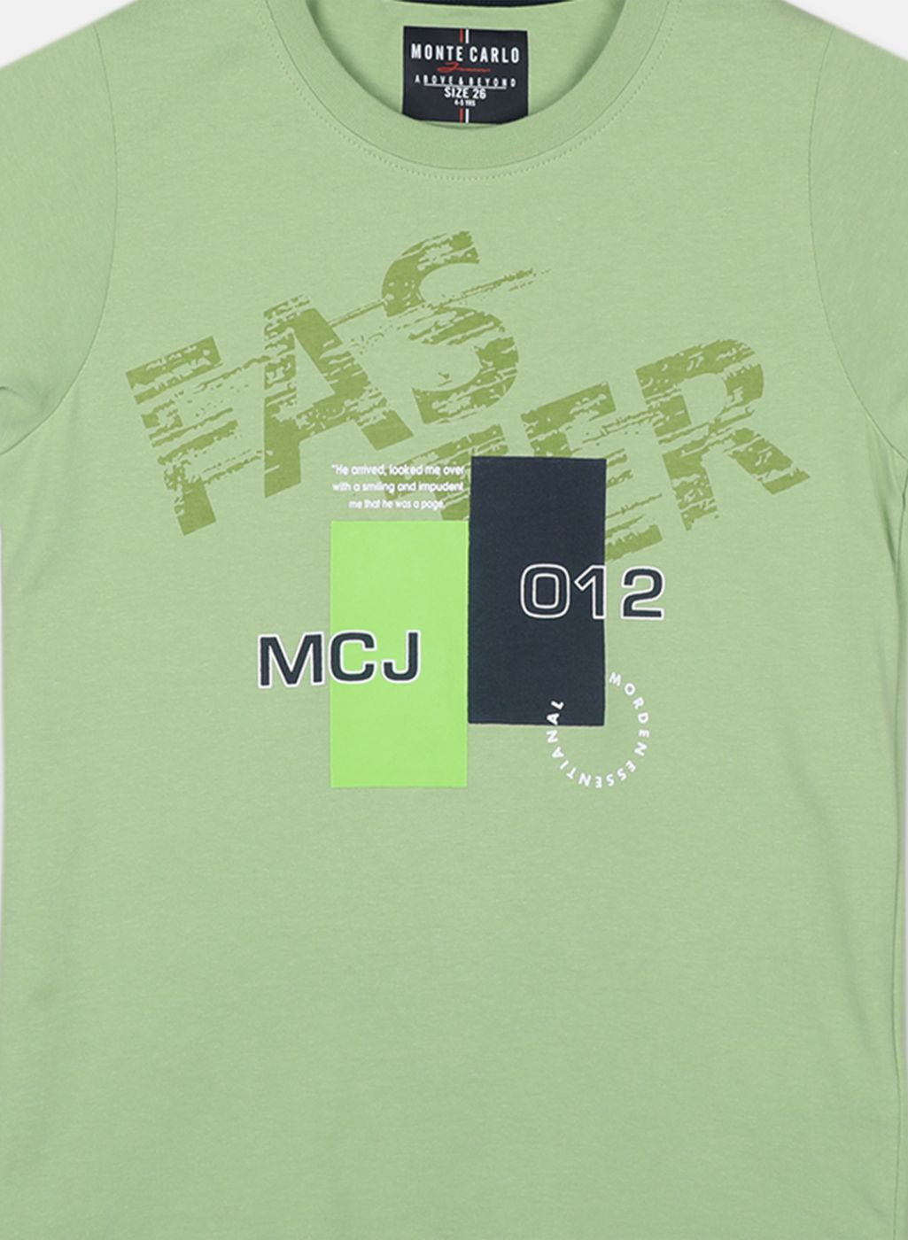 Boys Blue Printed T-Shirt