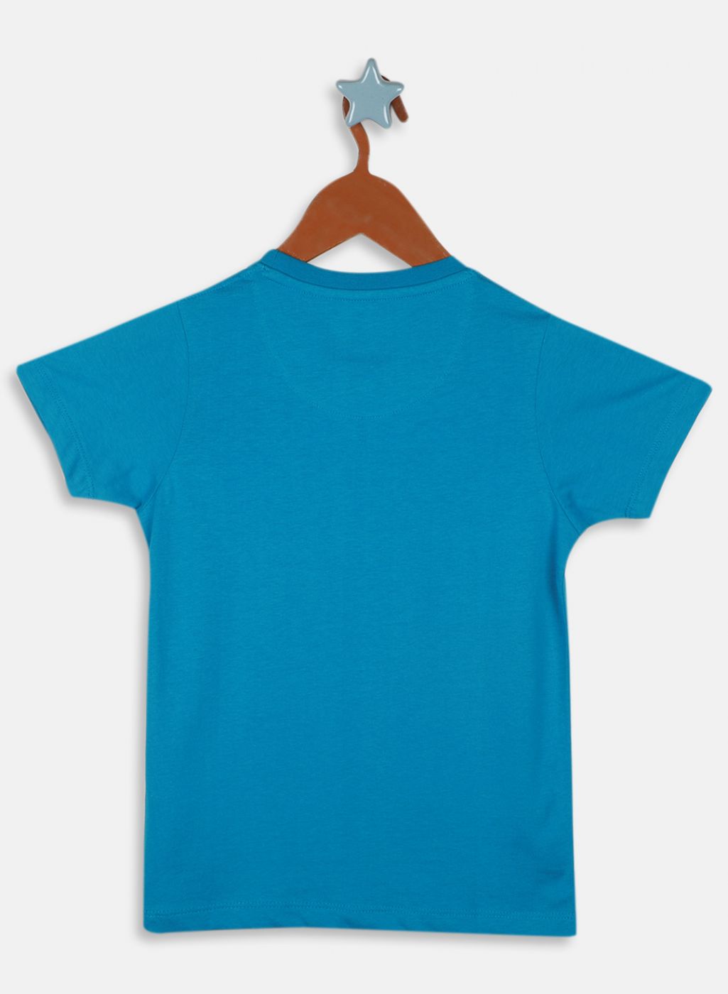 Boys Blue Printed T-Shirt
