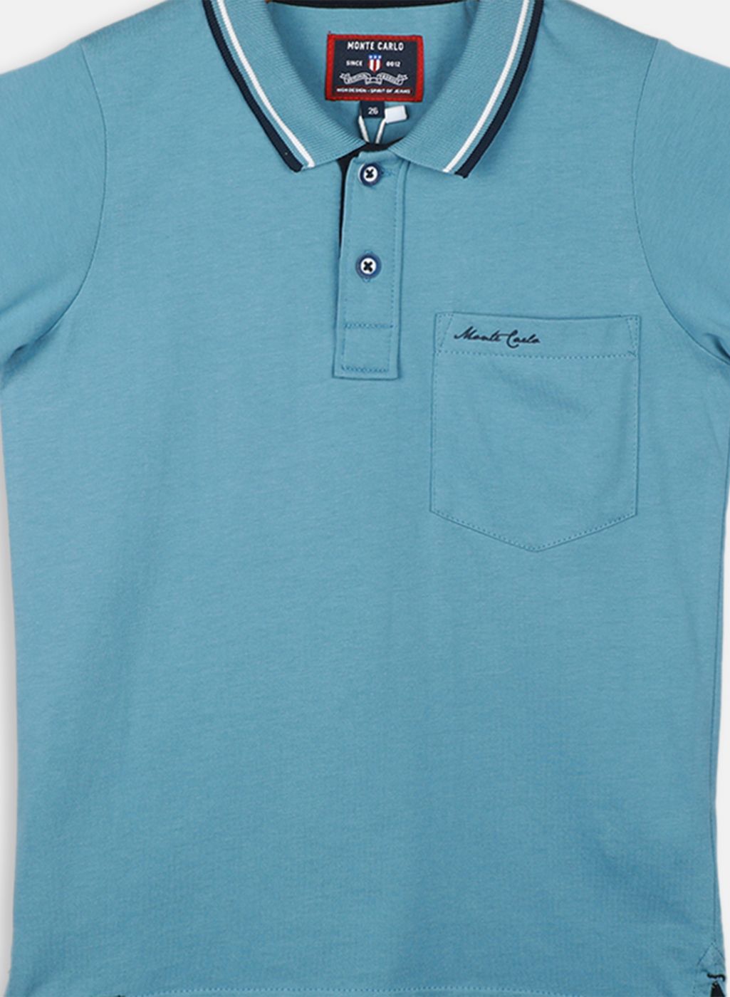 Boys Blue Printed T-Shirt