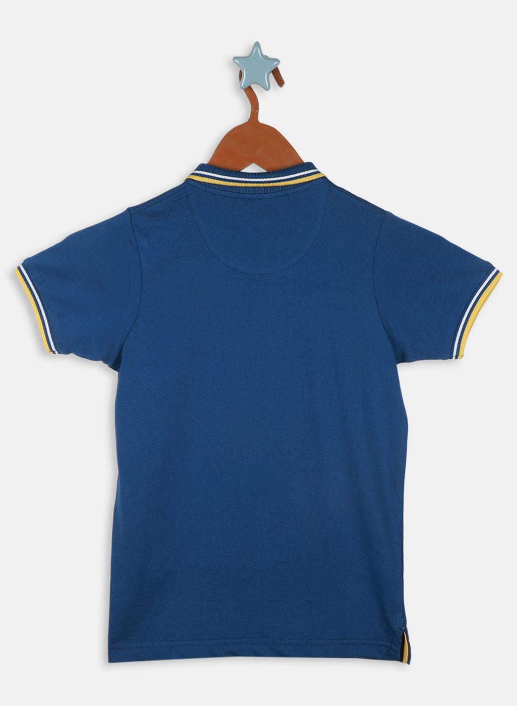 Boys Blue Printed T-Shirt