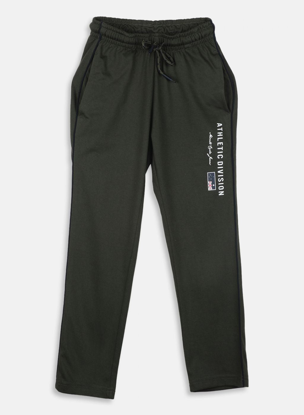 Boys Olive Regular Fit Lower