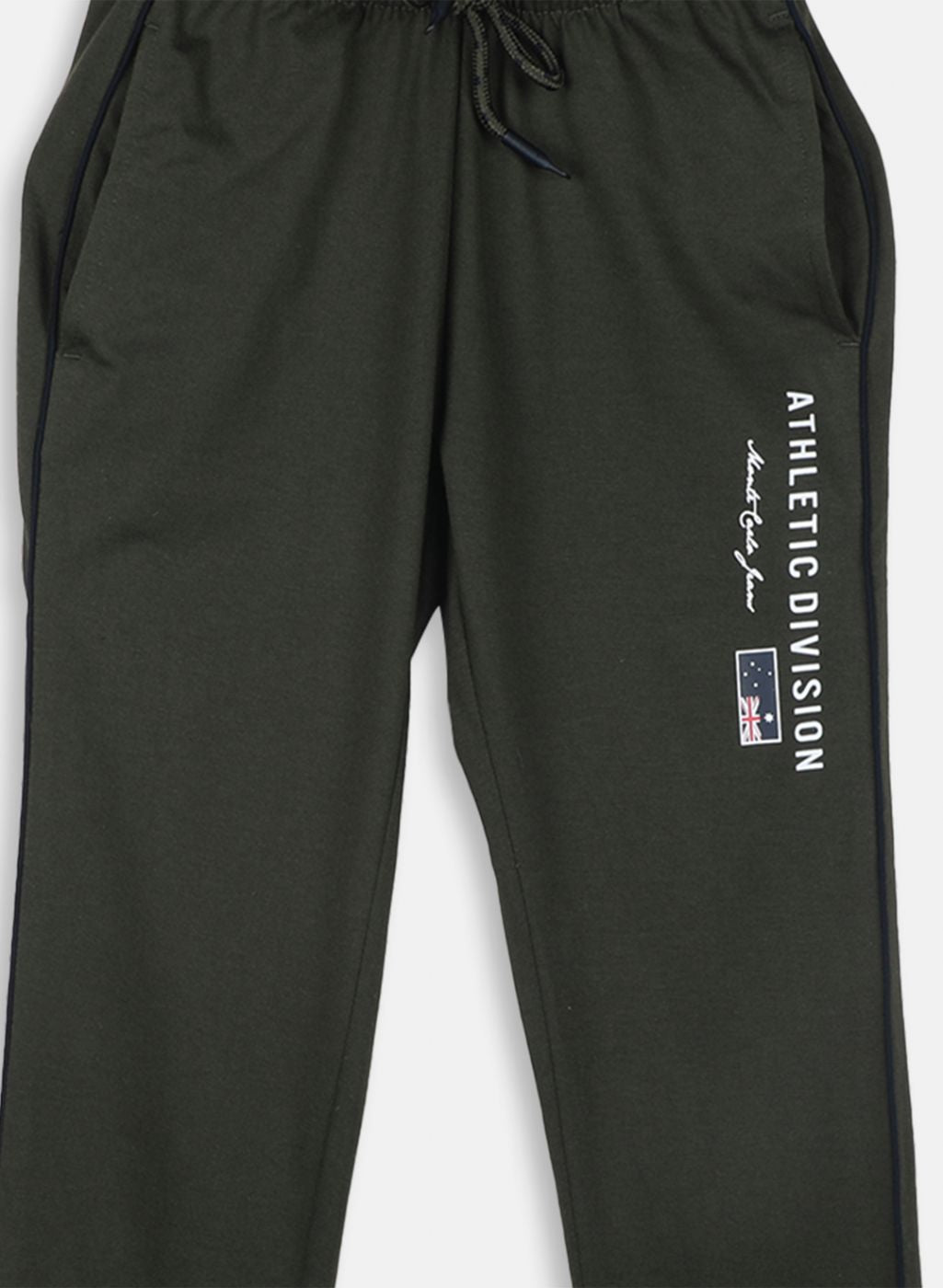 Boys Olive Regular Fit Lower