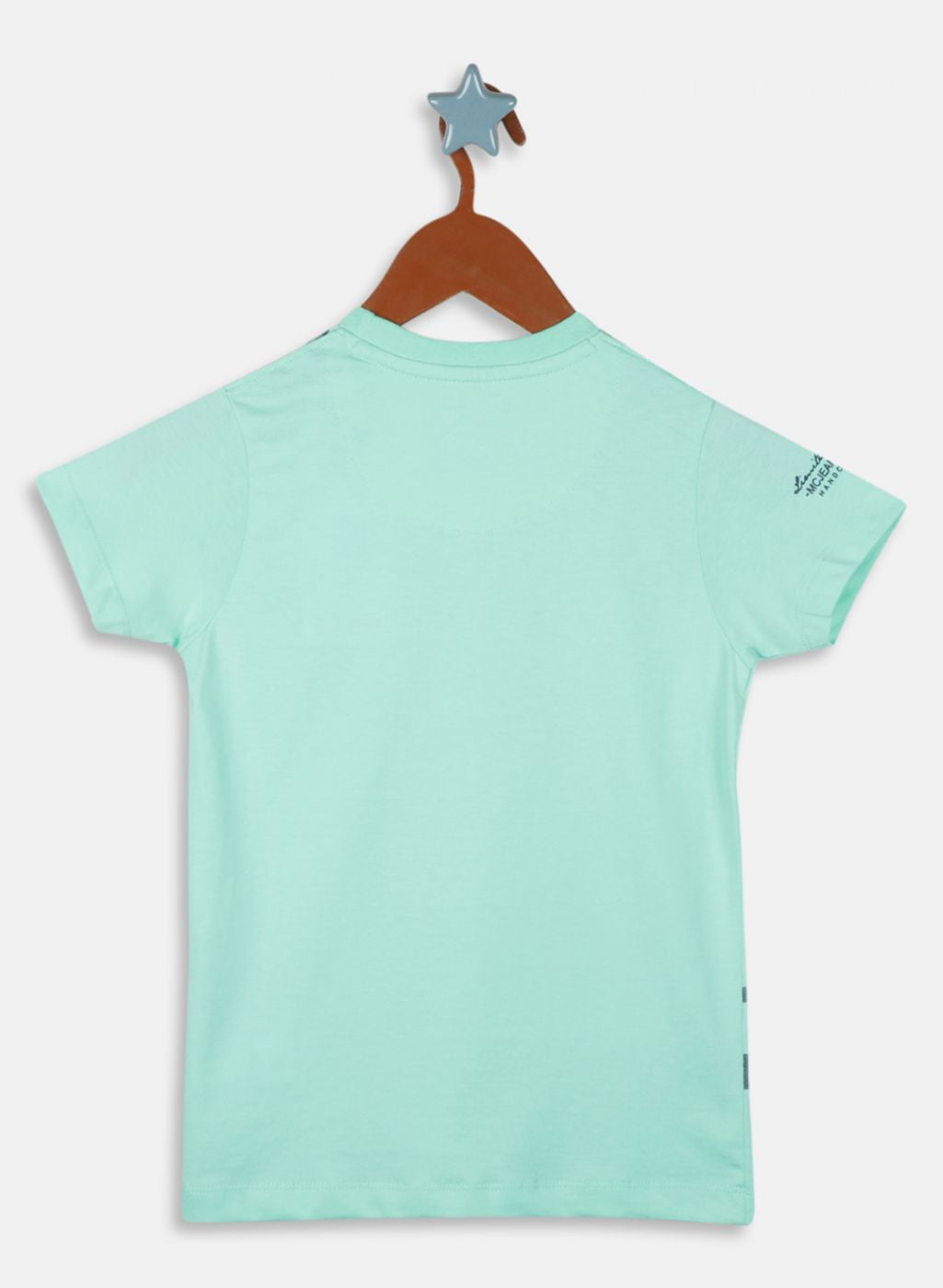 Boys Blue Printed T-Shirt