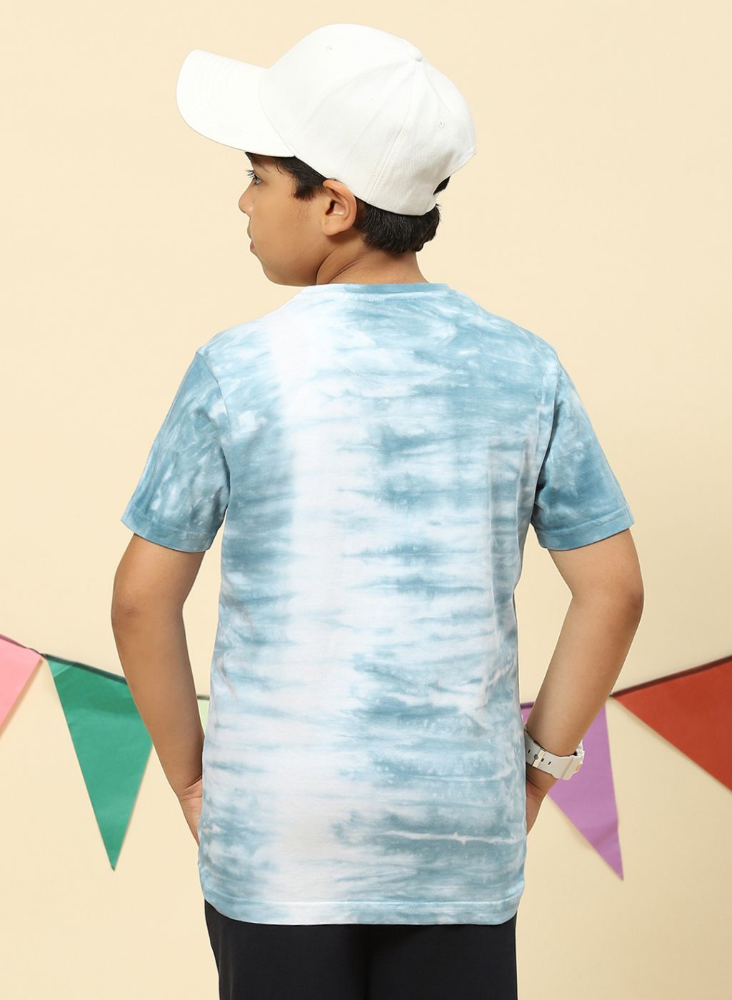 Boys Blue Heavy Wash T-Shirt