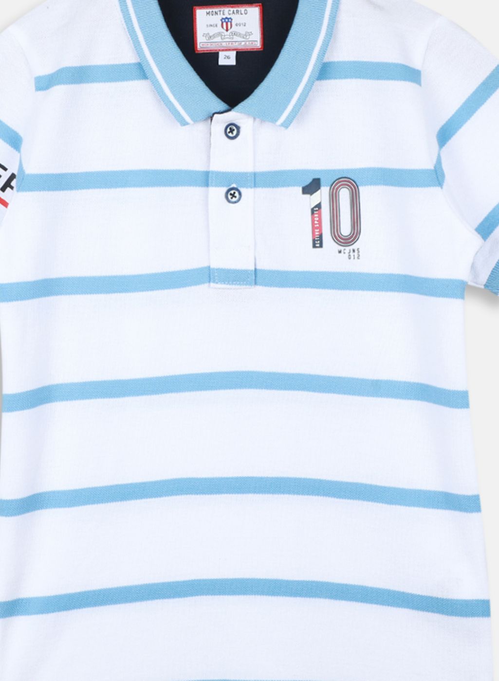 Boys White Printed T-Shirt