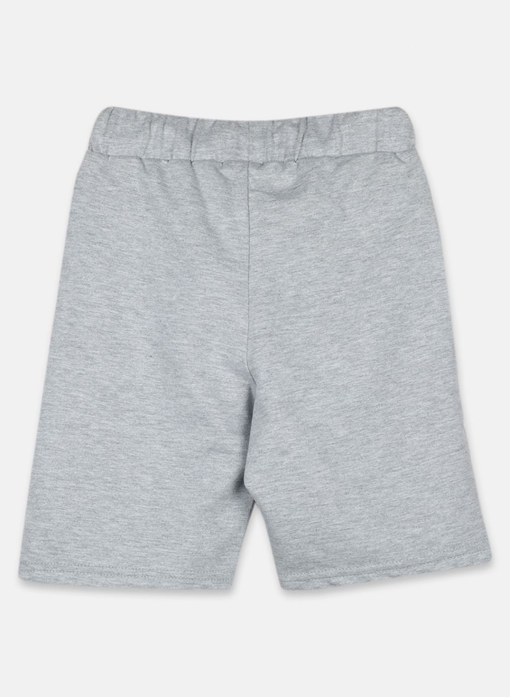 Boys Grey Printed Bermuda