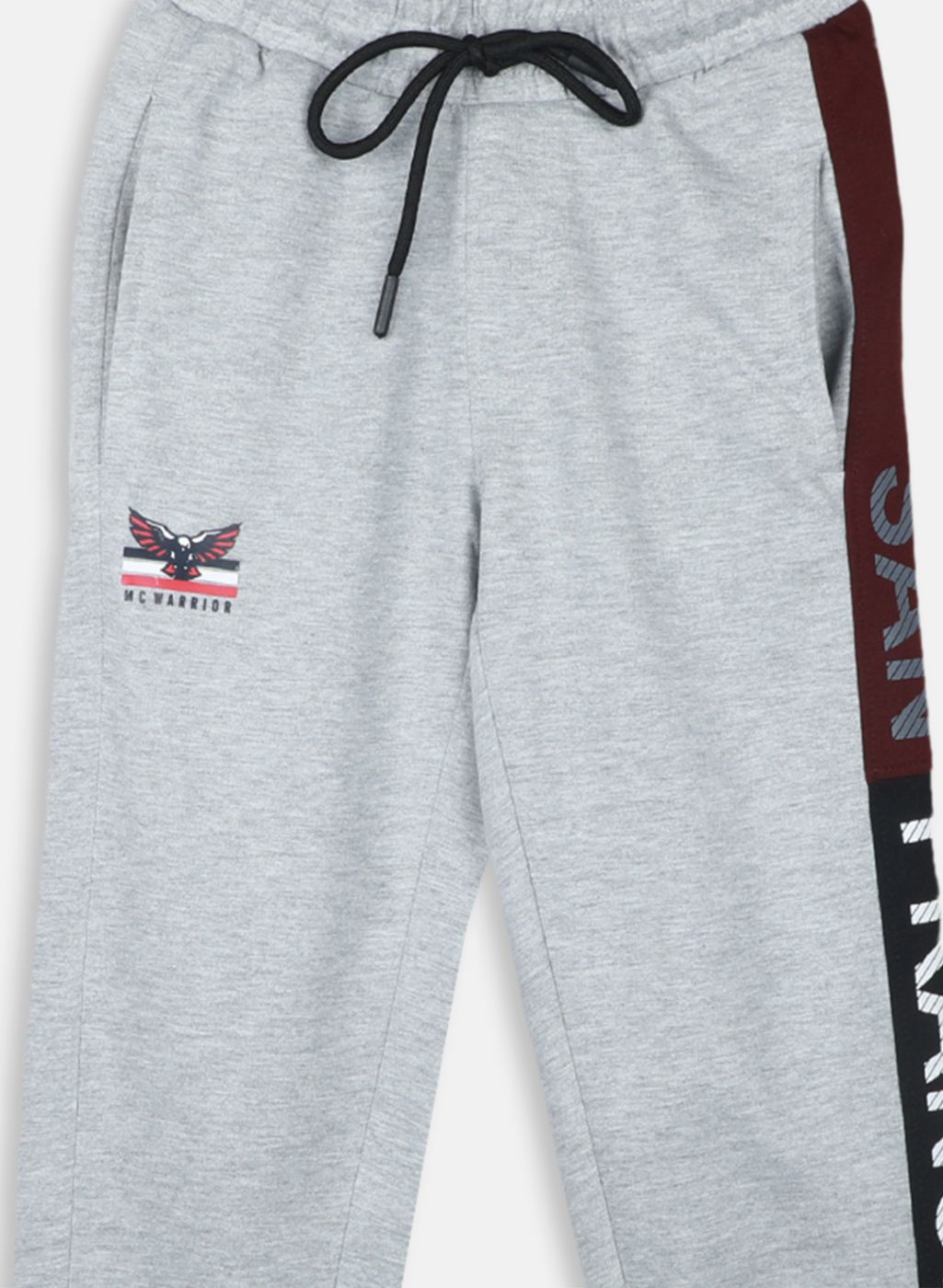 Boys Grey Regular Fit Lower