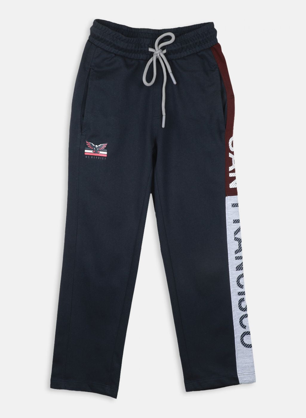 Boys NAvy Blue Regular Fit Lower