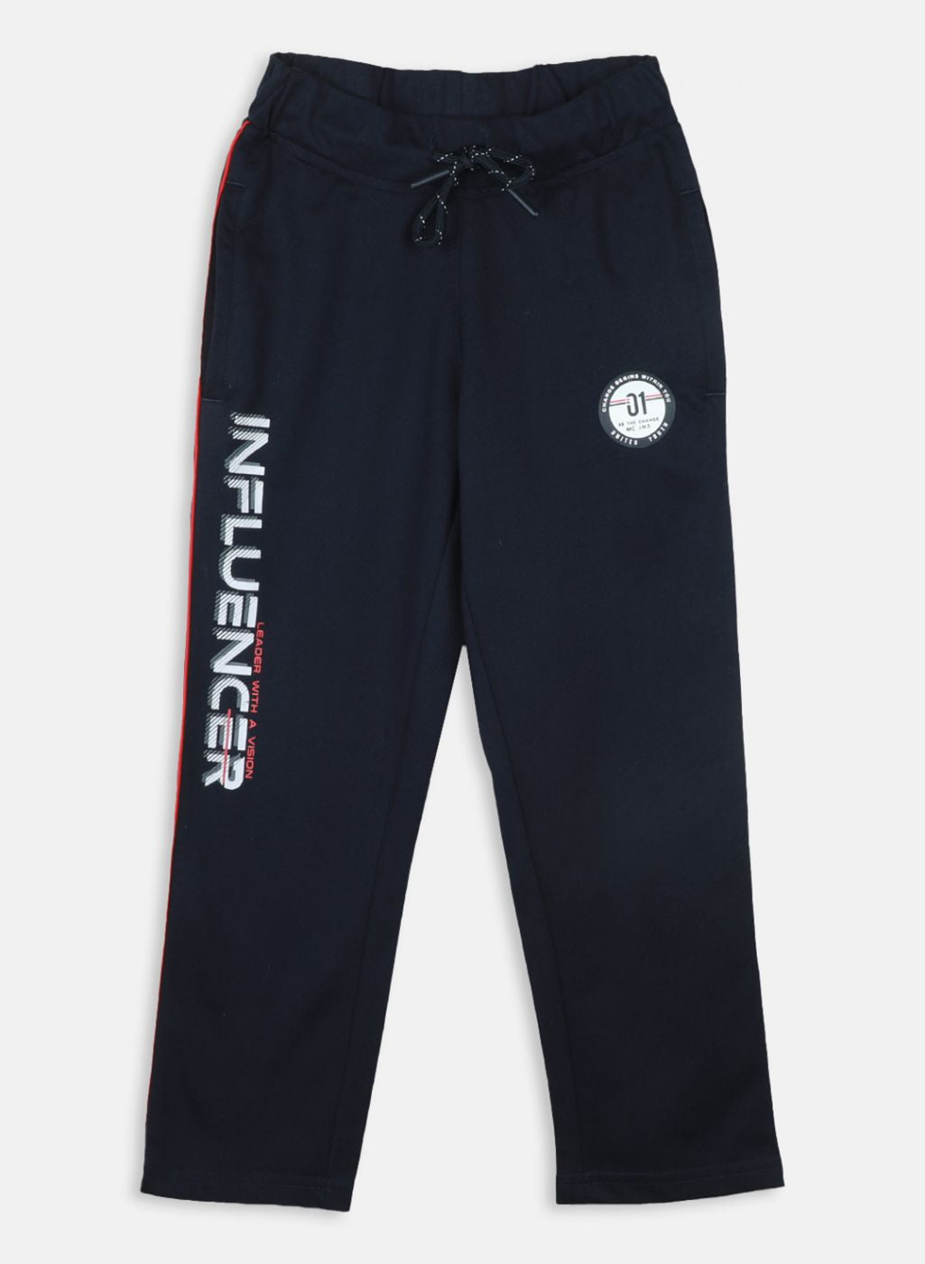 Boys NAvy Blue Regular Fit Lower