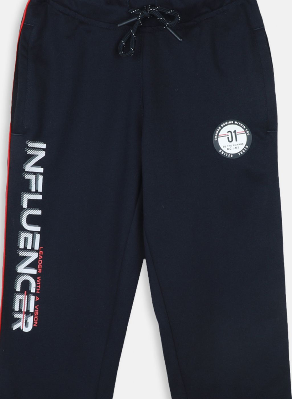 Boys NAvy Blue Regular Fit Lower