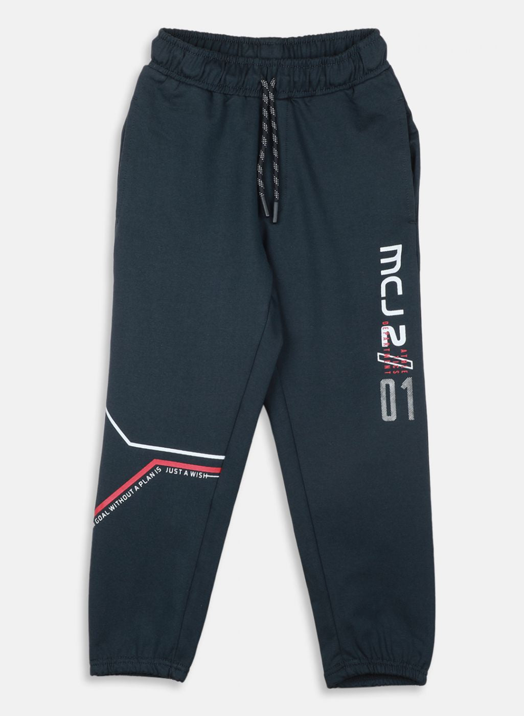 Boys Grey Regular Fit Lower