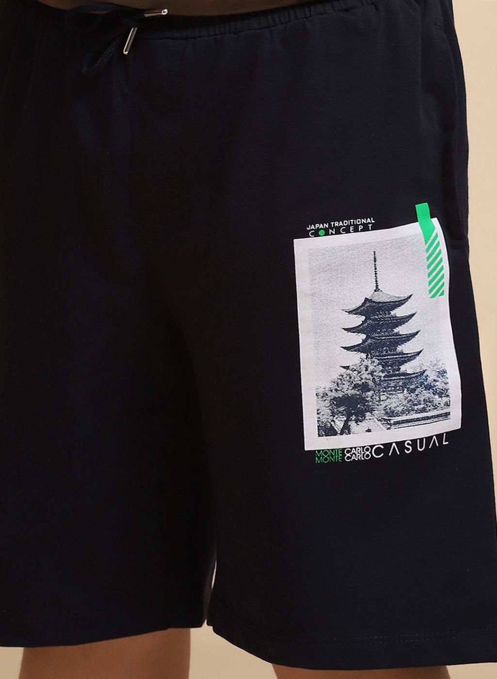 Boys Olive Printed Sandow Set