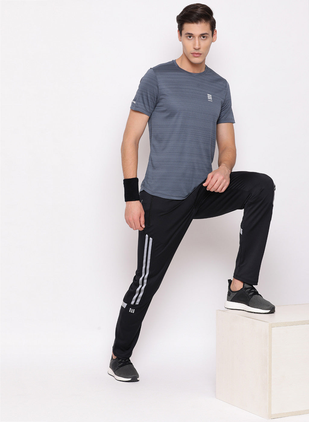 Rock.it Lt. Green Round Neck Regular Fit T-Shirt