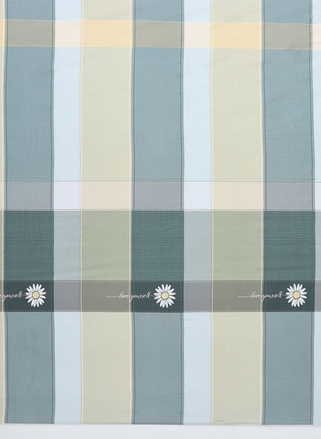 200TC Pure Cotton King Bedsheet with 2 Pillow Covers