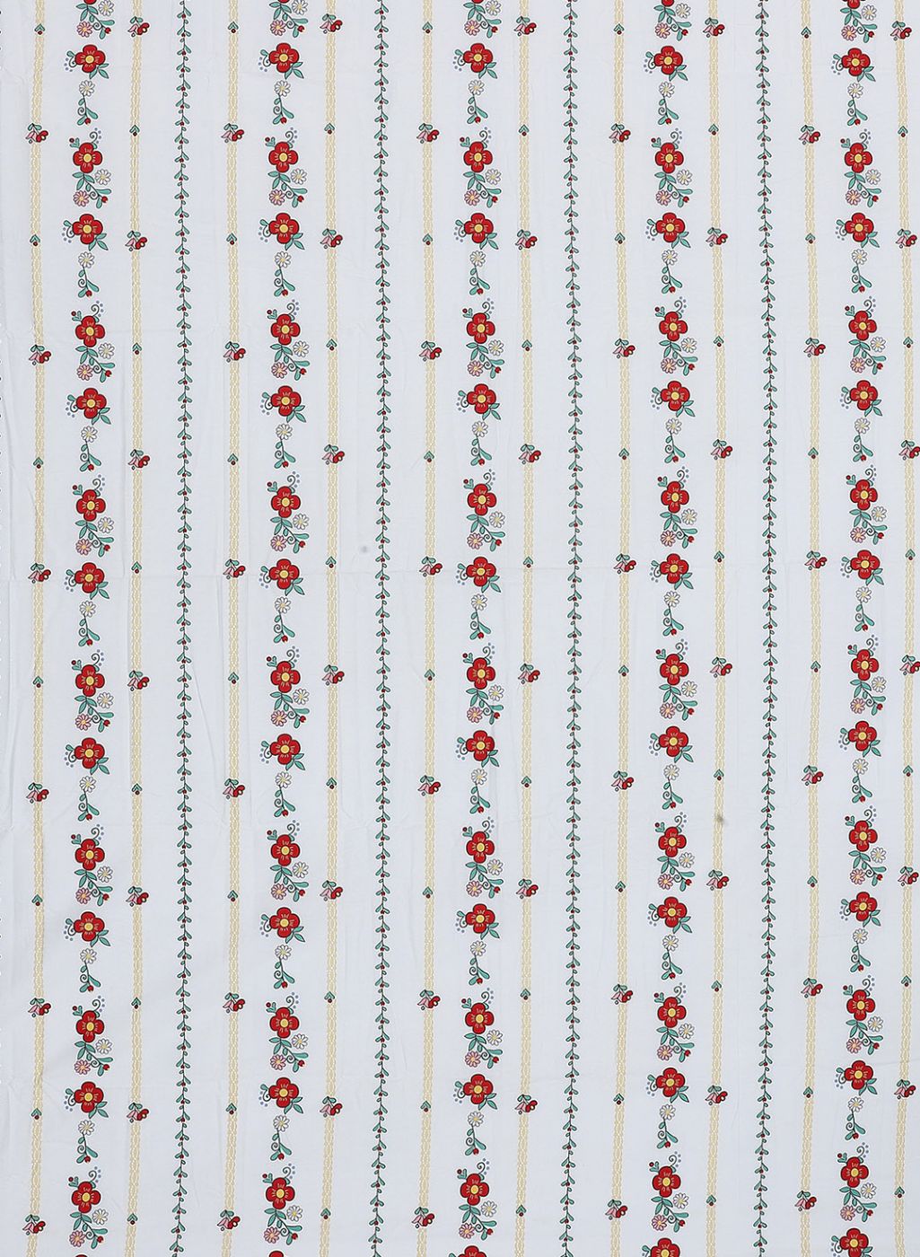 200TC Pure Cotton Queen Bedsheet with 2 Pillow Covers