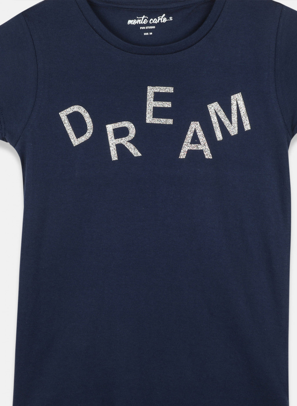 Girls Pink & Blue Printed Top 2 Pc