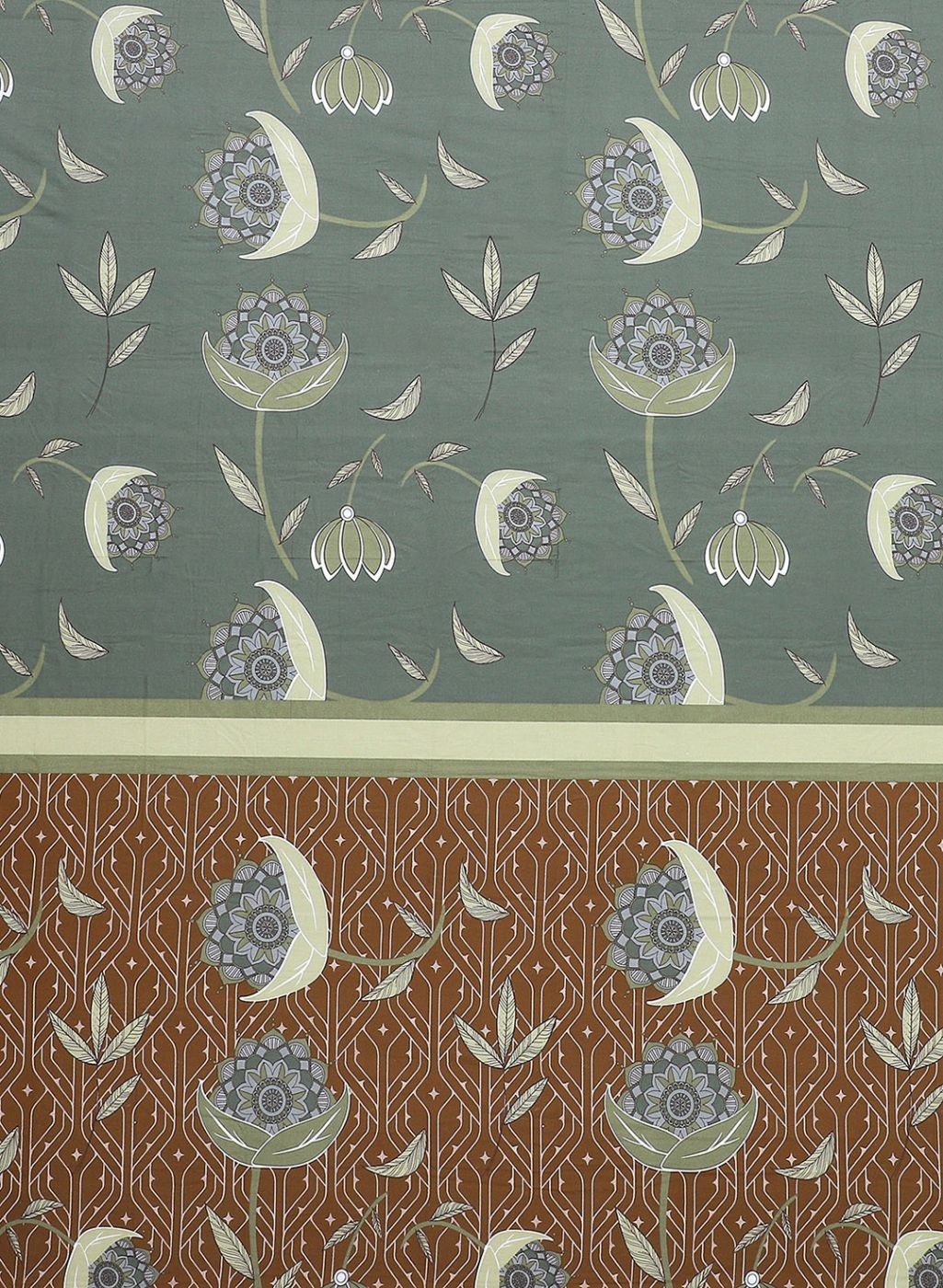 144TC Pure Cotton King Bedsheet with 2 Pillow Covers