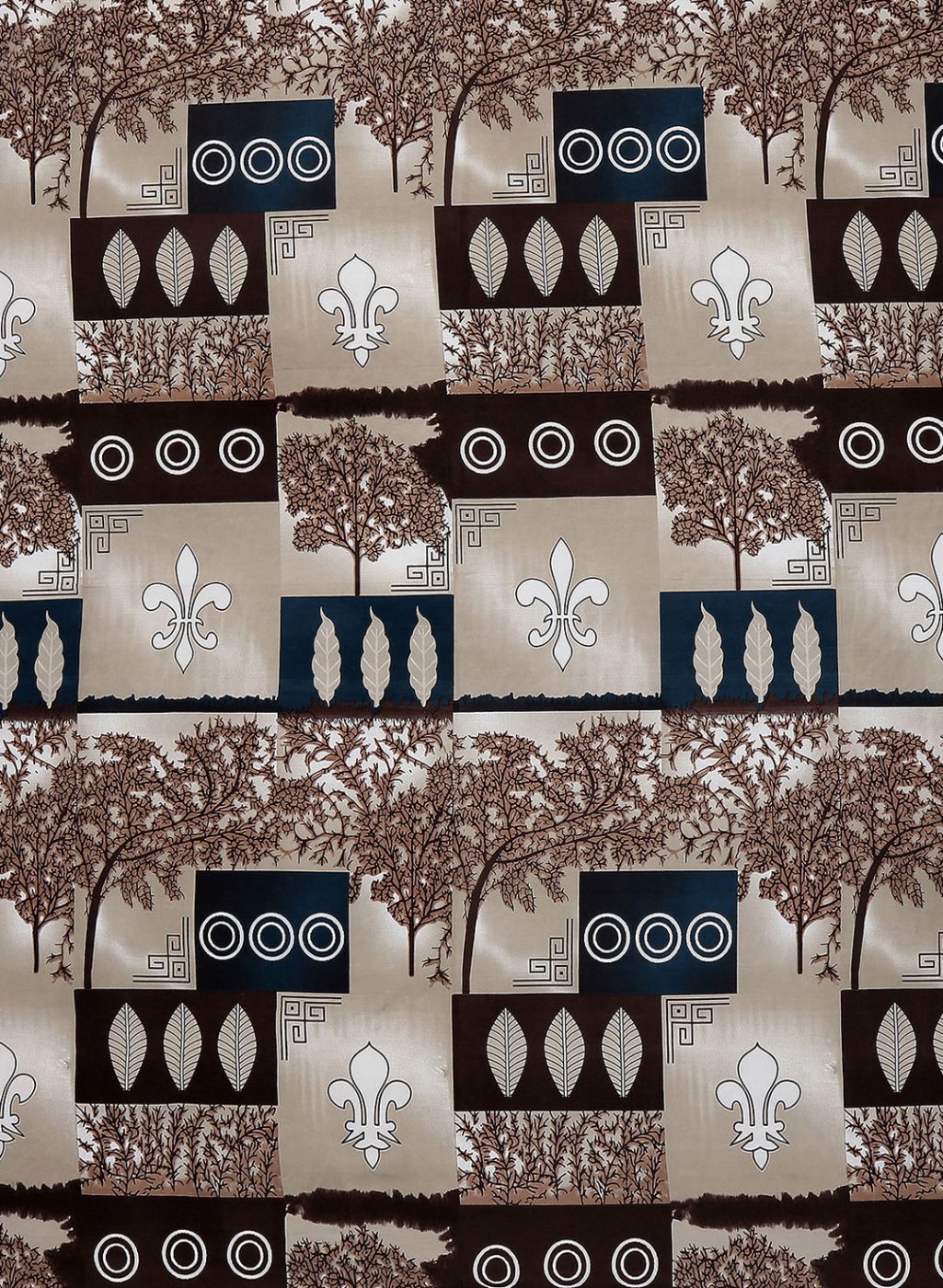 130 GSM Polyester Queen Bedsheet with 2 Pillow Covers