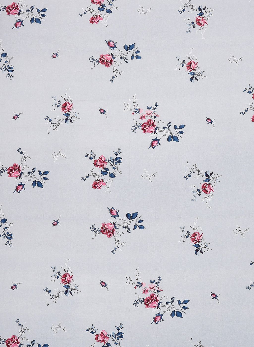 120TC Pure Cotton Queen Bedsheet with 2 Pillow Covers