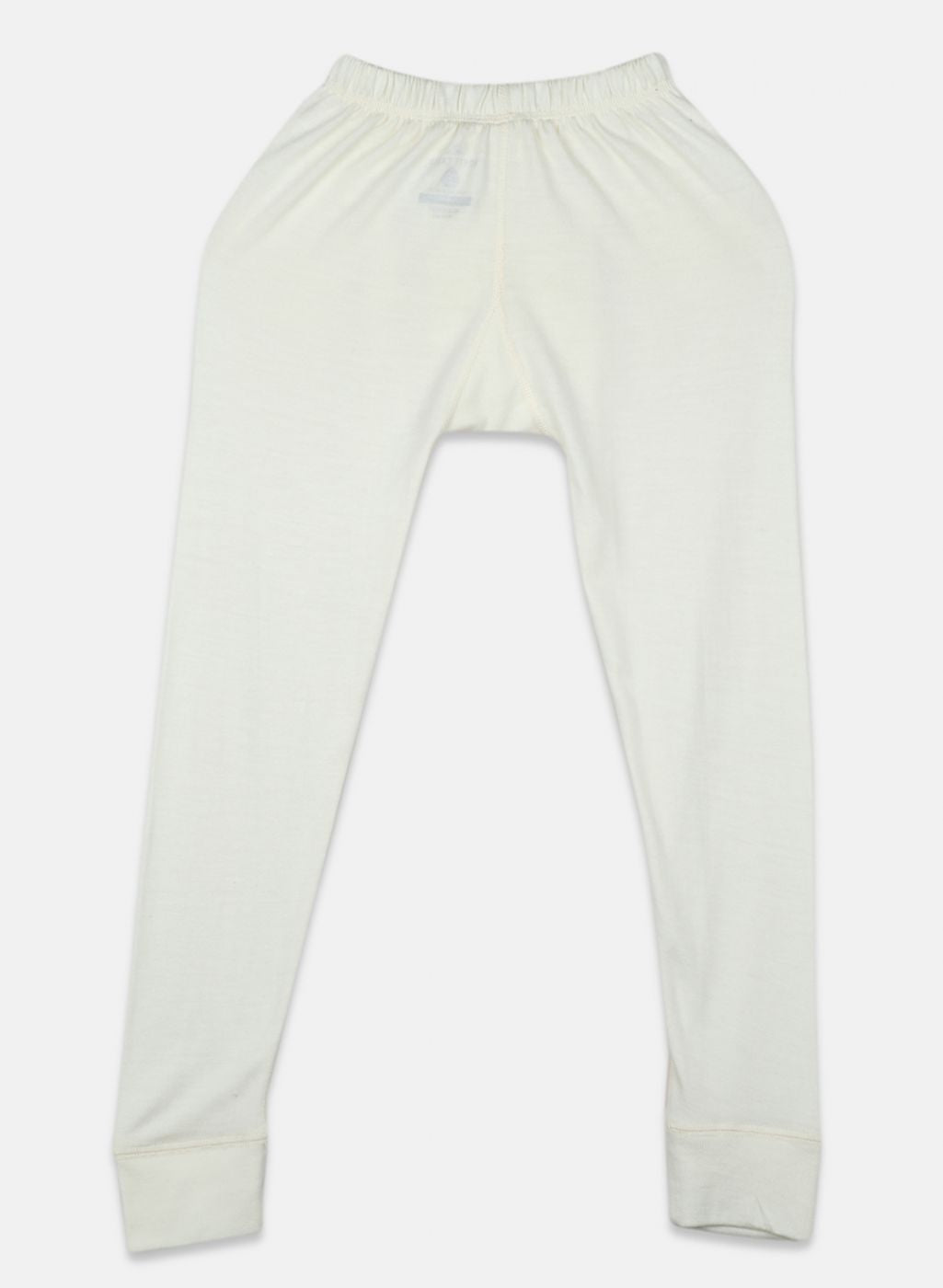 Boys Cream Solid Thermal Lower
