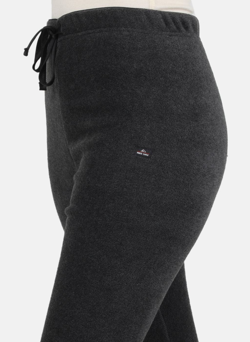 Women Grey Self Design Thermal Lower