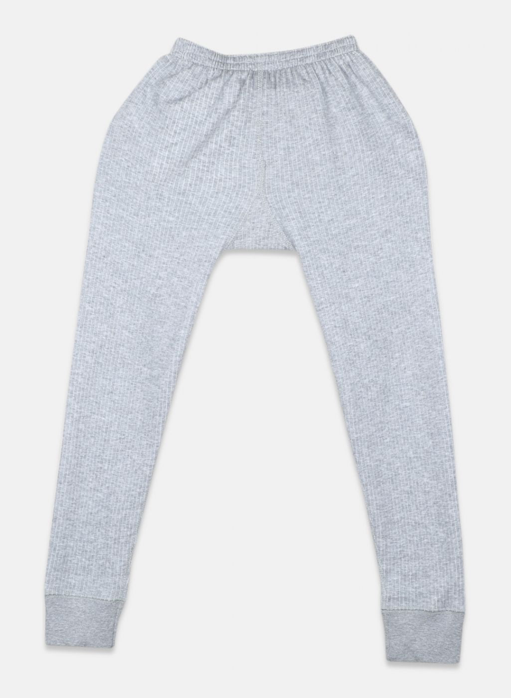 Boys Grey Solid Thermal Lower