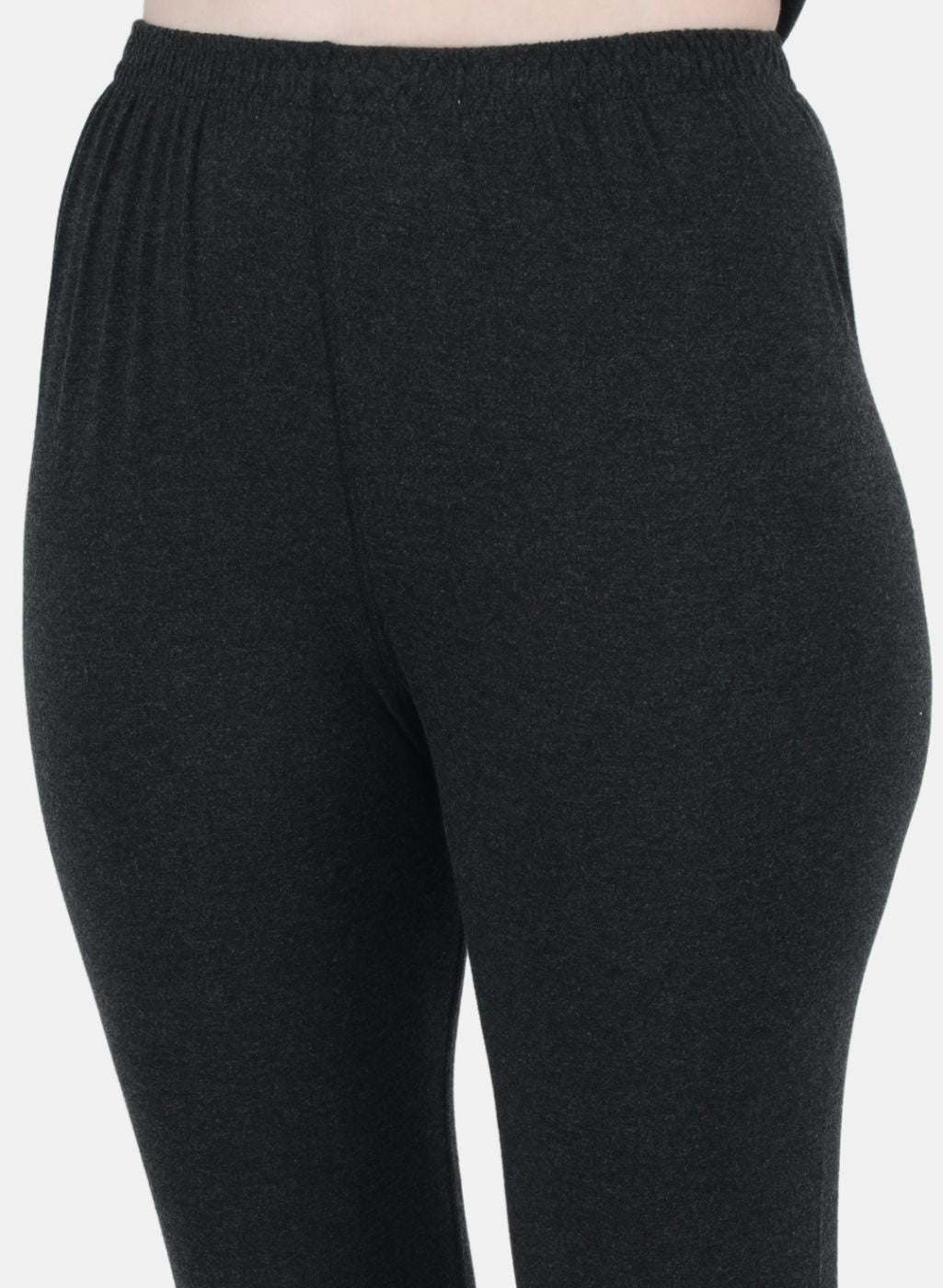 Women Dark Grey Solid Thermal Lower