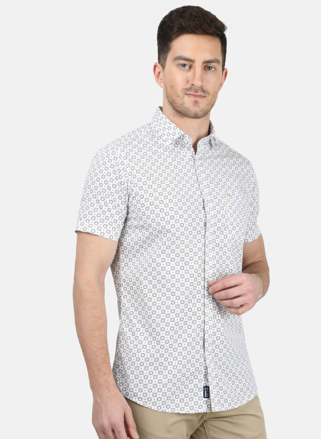 Mens Multi Color Printed Shirt