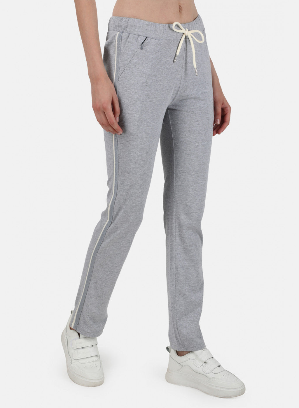 Womens Grey Regular Lower