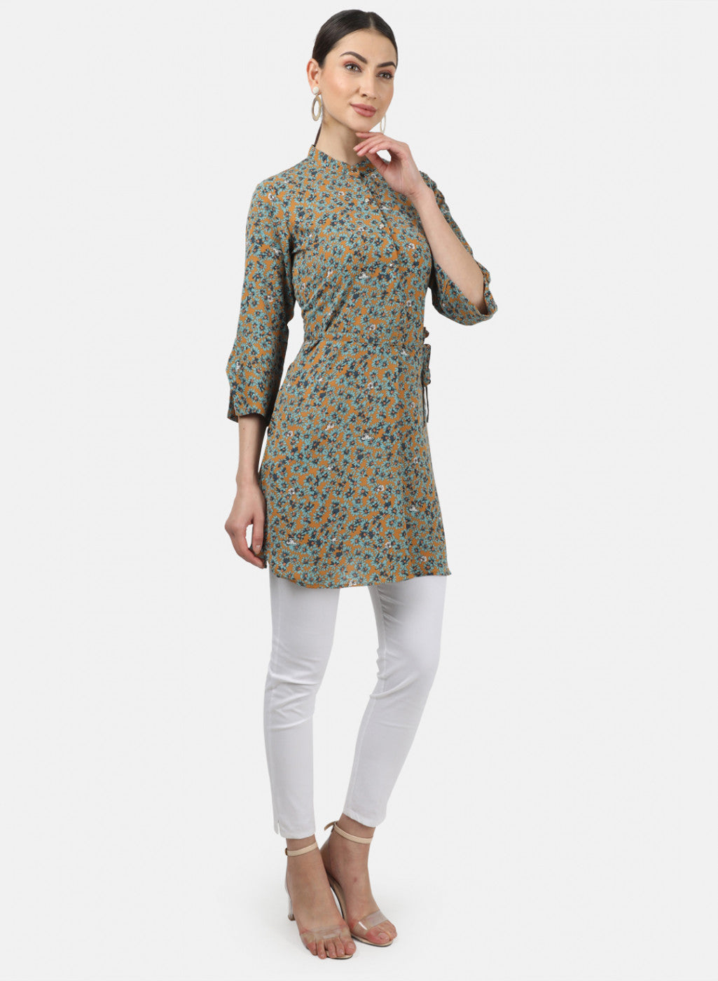 Womens Multi Color Printed Tunics