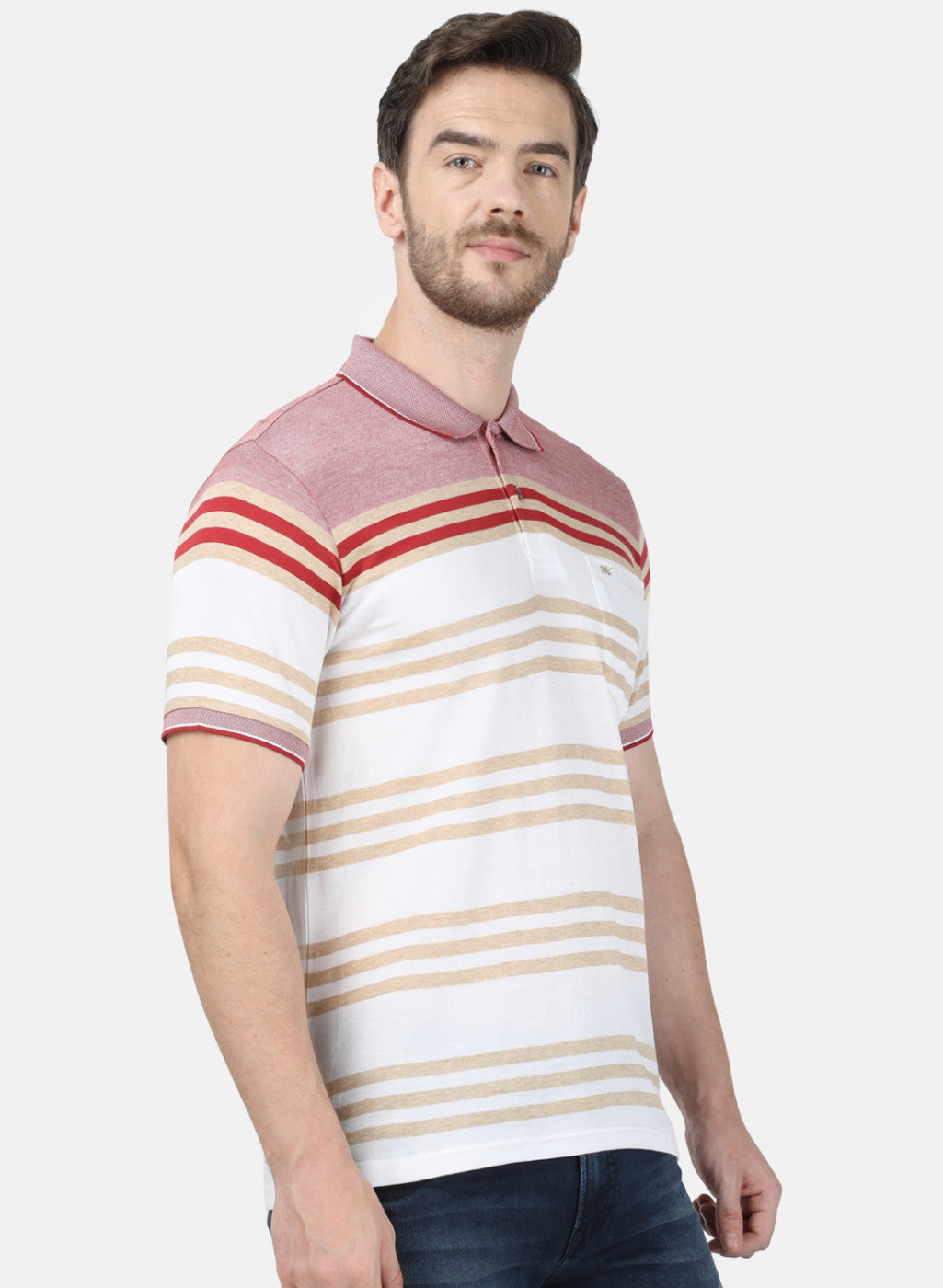 Mens Red Stripe T-Shirt