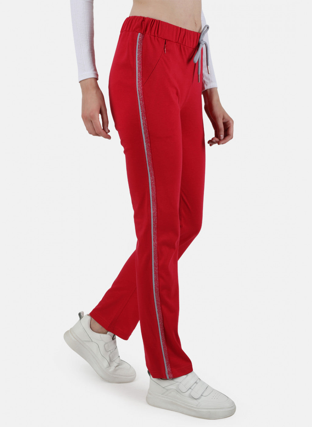 Womens Dark Pink Regular Lower