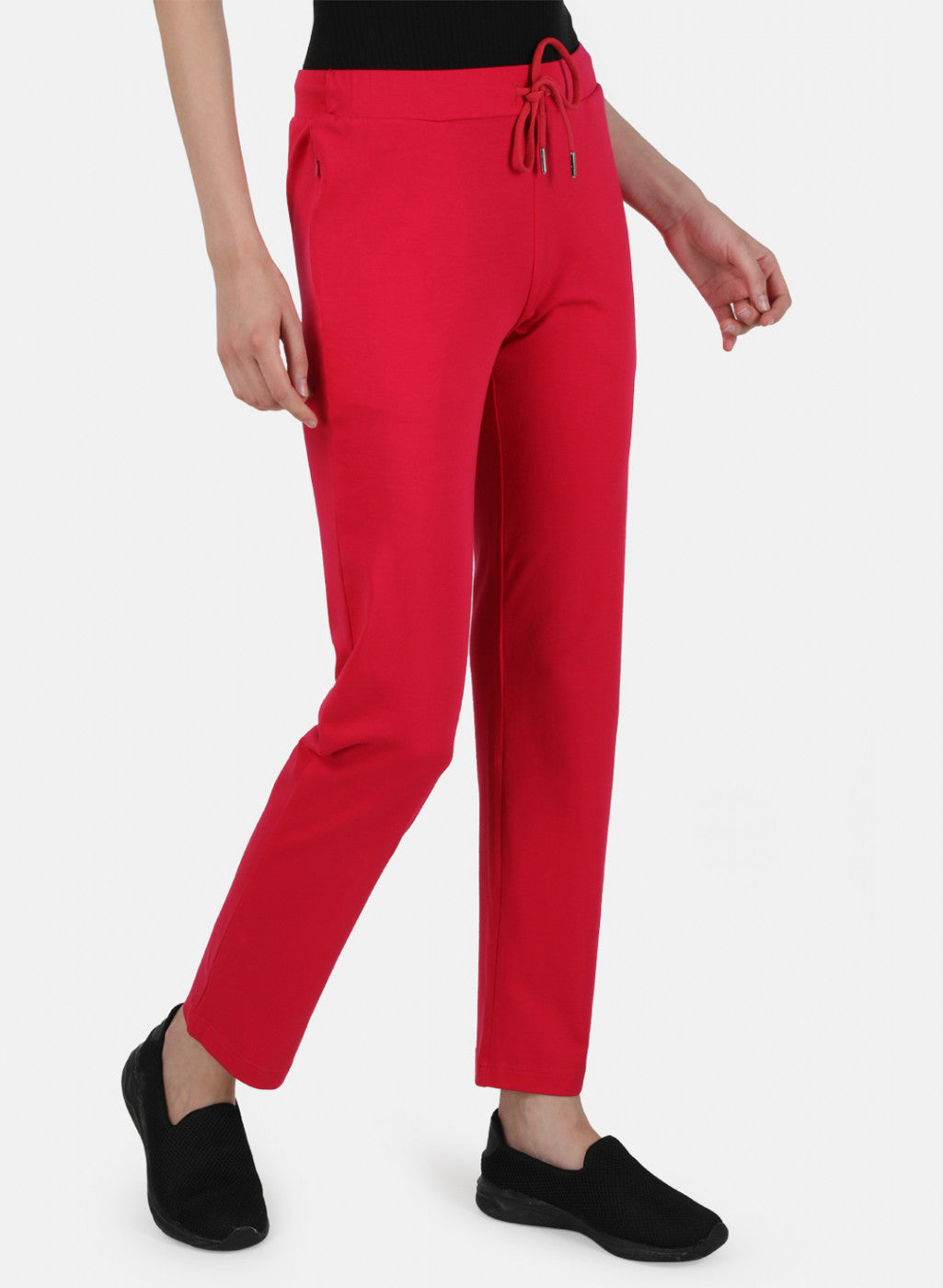 Womens Dark Pink Regular Lower