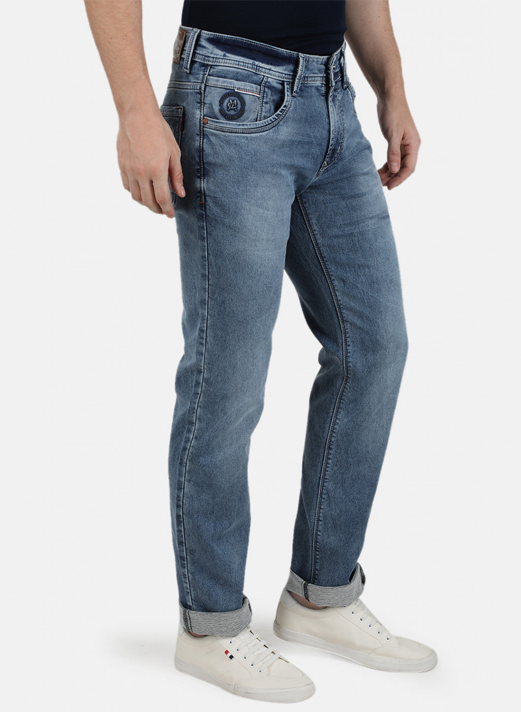 Mens Blue NArrow Denims