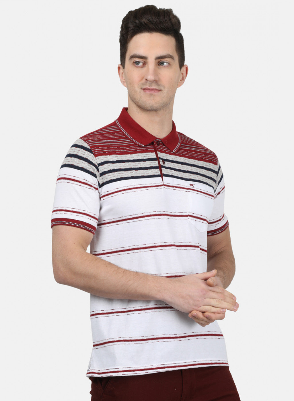 Mens Red Stripe T-Shirt
