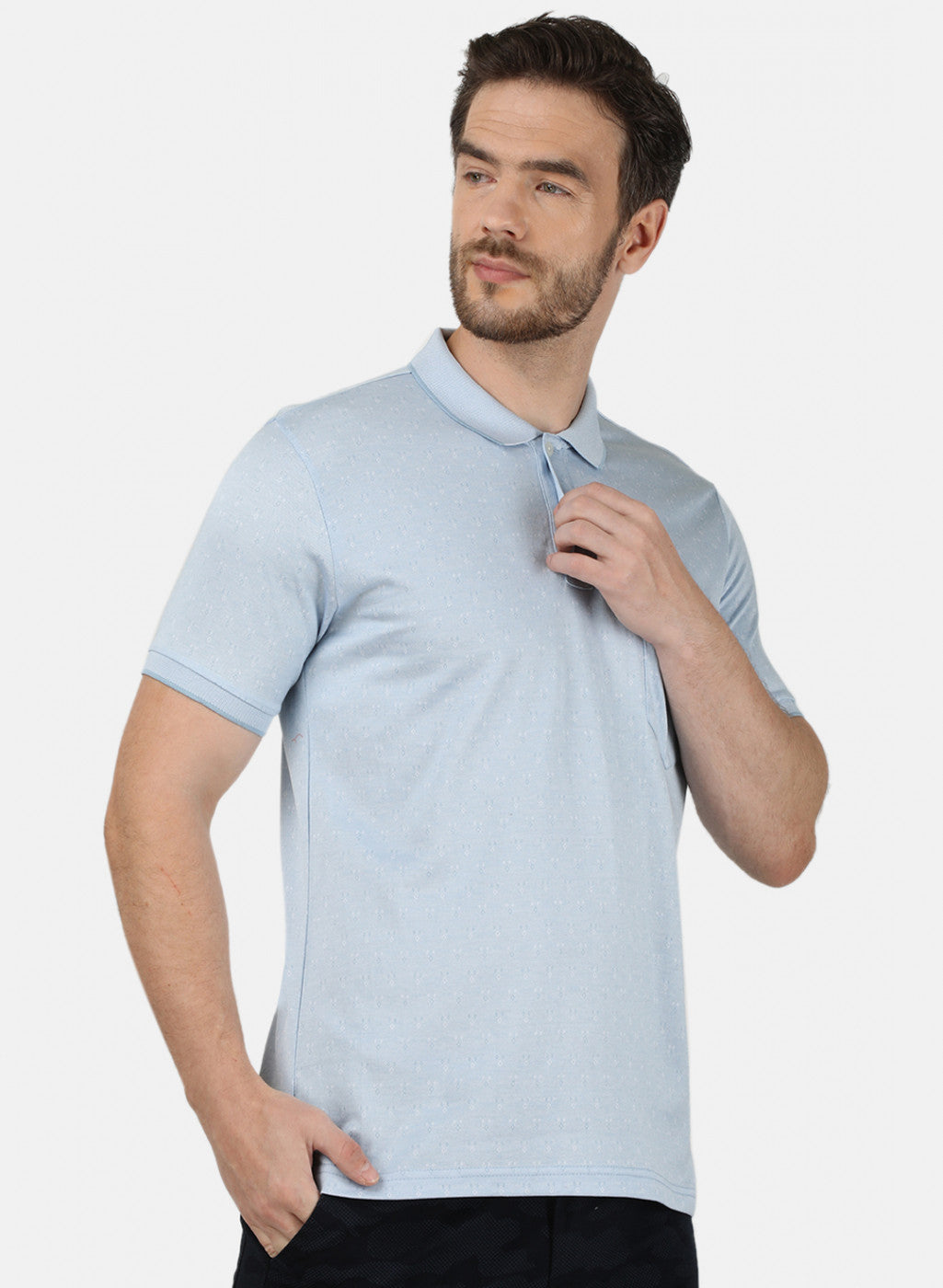 Mens Blue Stripe T-Shirt