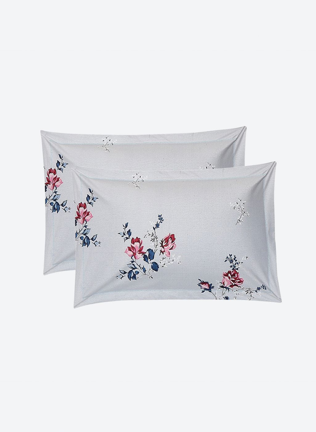 120TC Pure Cotton Queen Bedsheet with 2 Pillow Covers