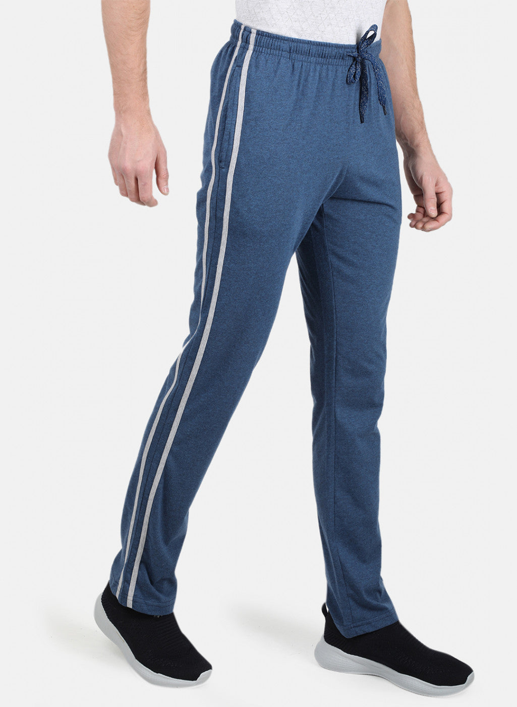 Mens NAvy Blue Plain Lower