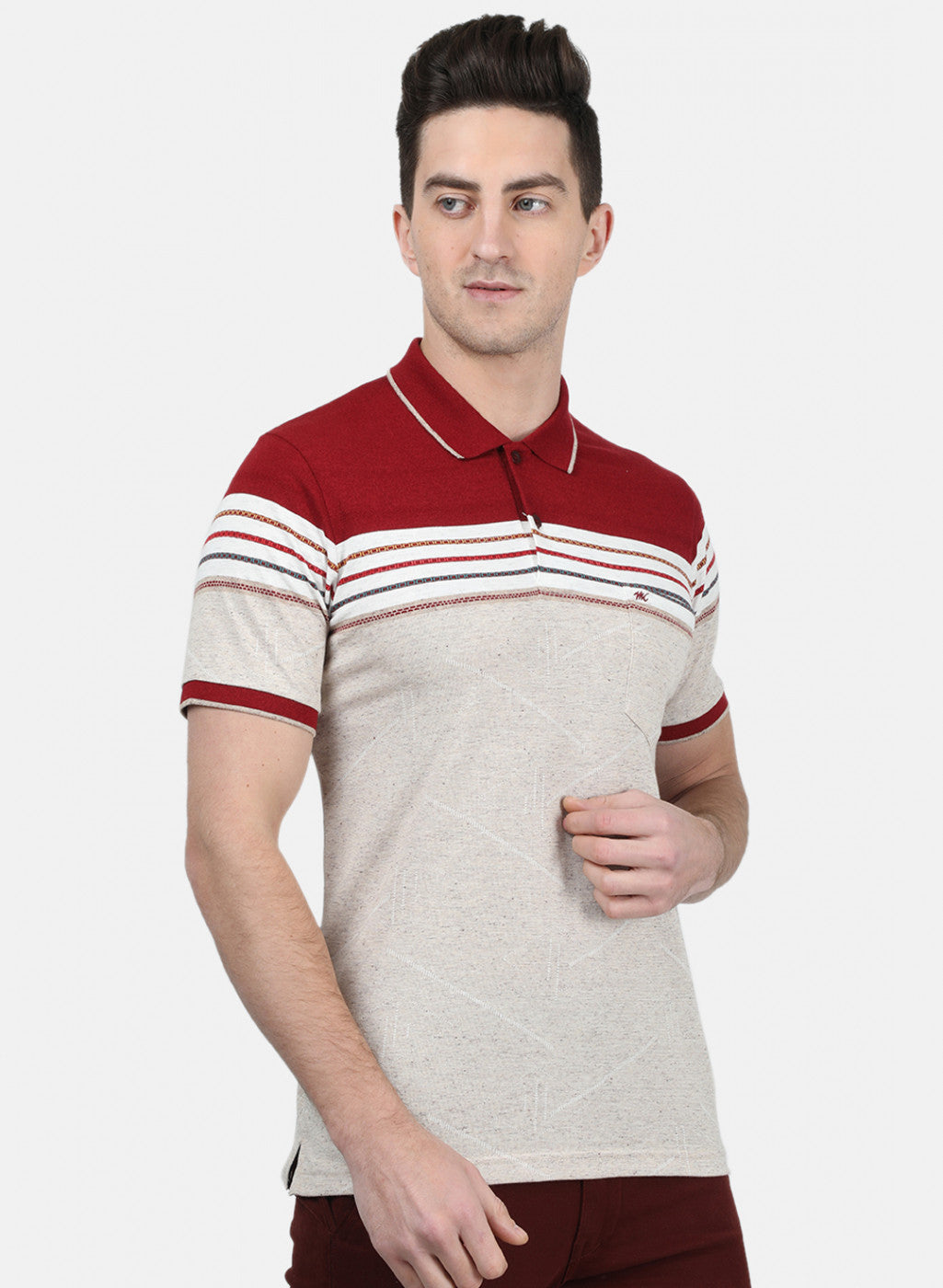 Mens Red Stripe T-Shirt