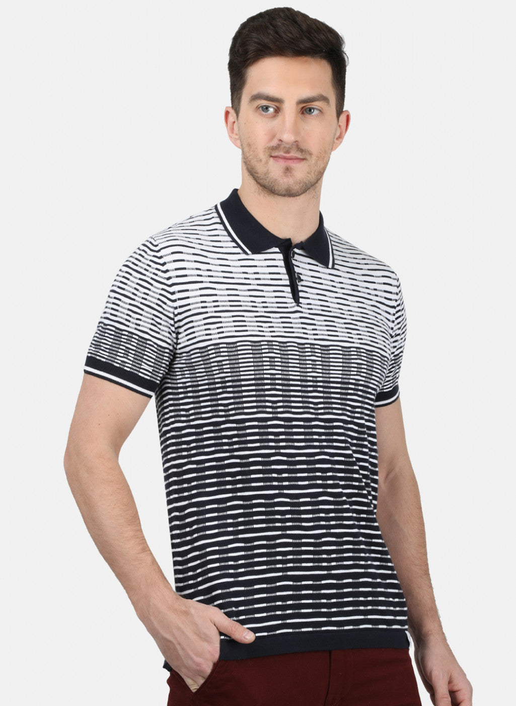 Mens NAvy Blue Plain T-Shirt