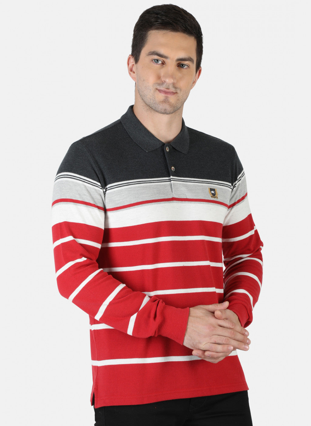 Men Red Stripe T-Shirt