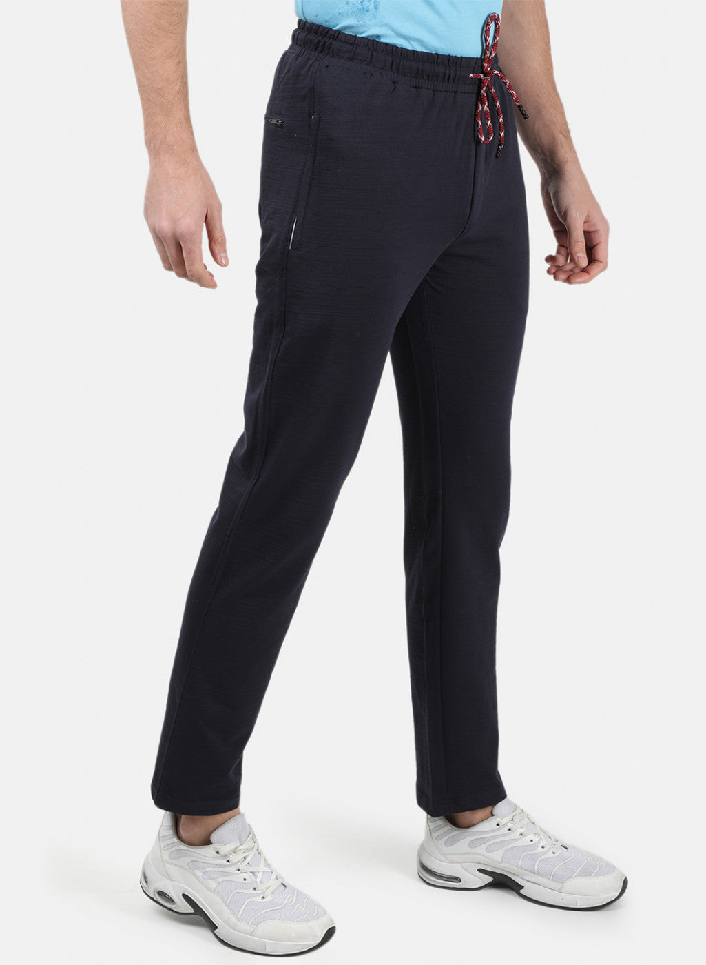 Men NAvy Blue Plain Lowers