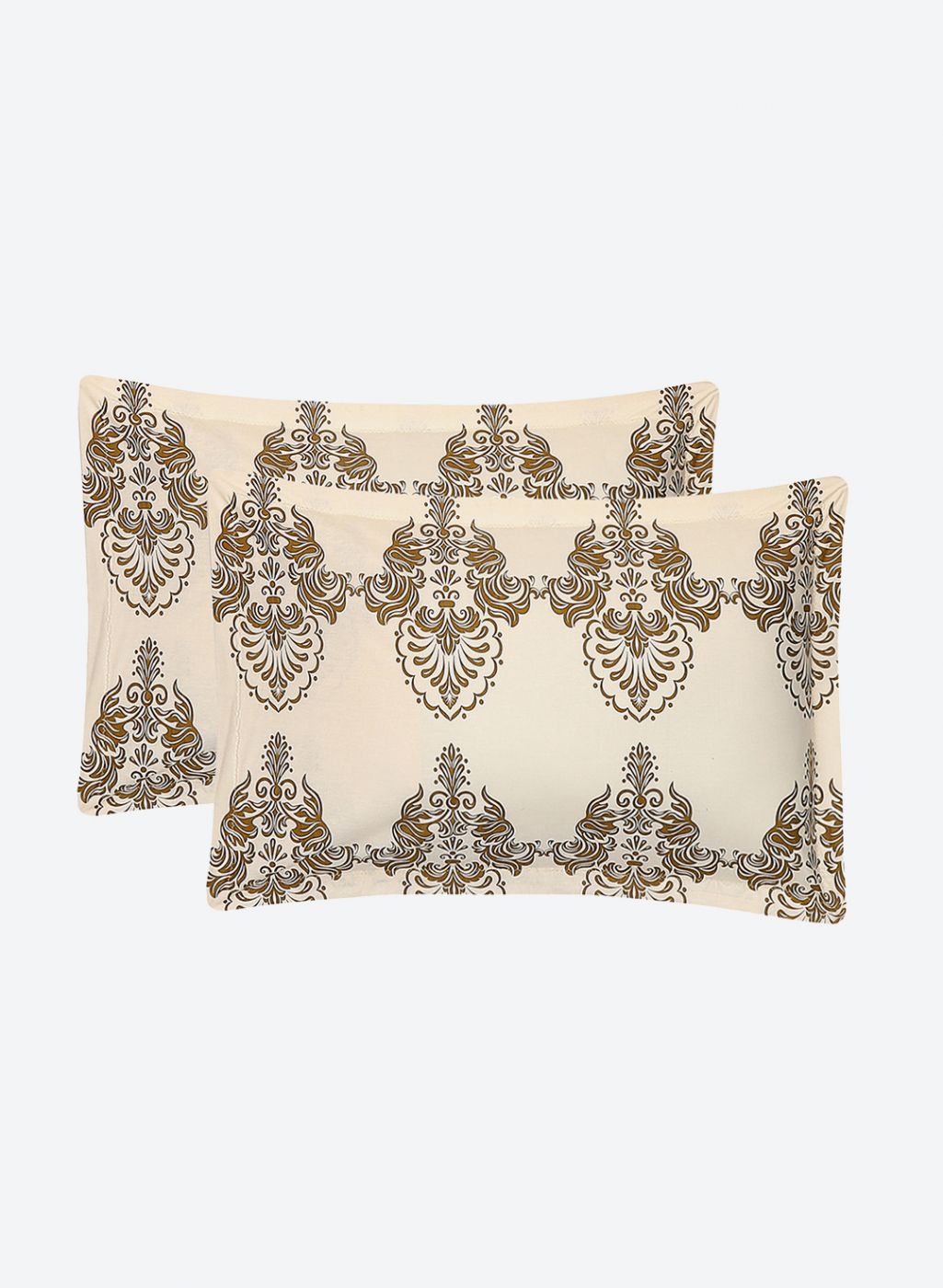 144TC Pure Cotton Single Bedsheet with 2 Pillow Covers