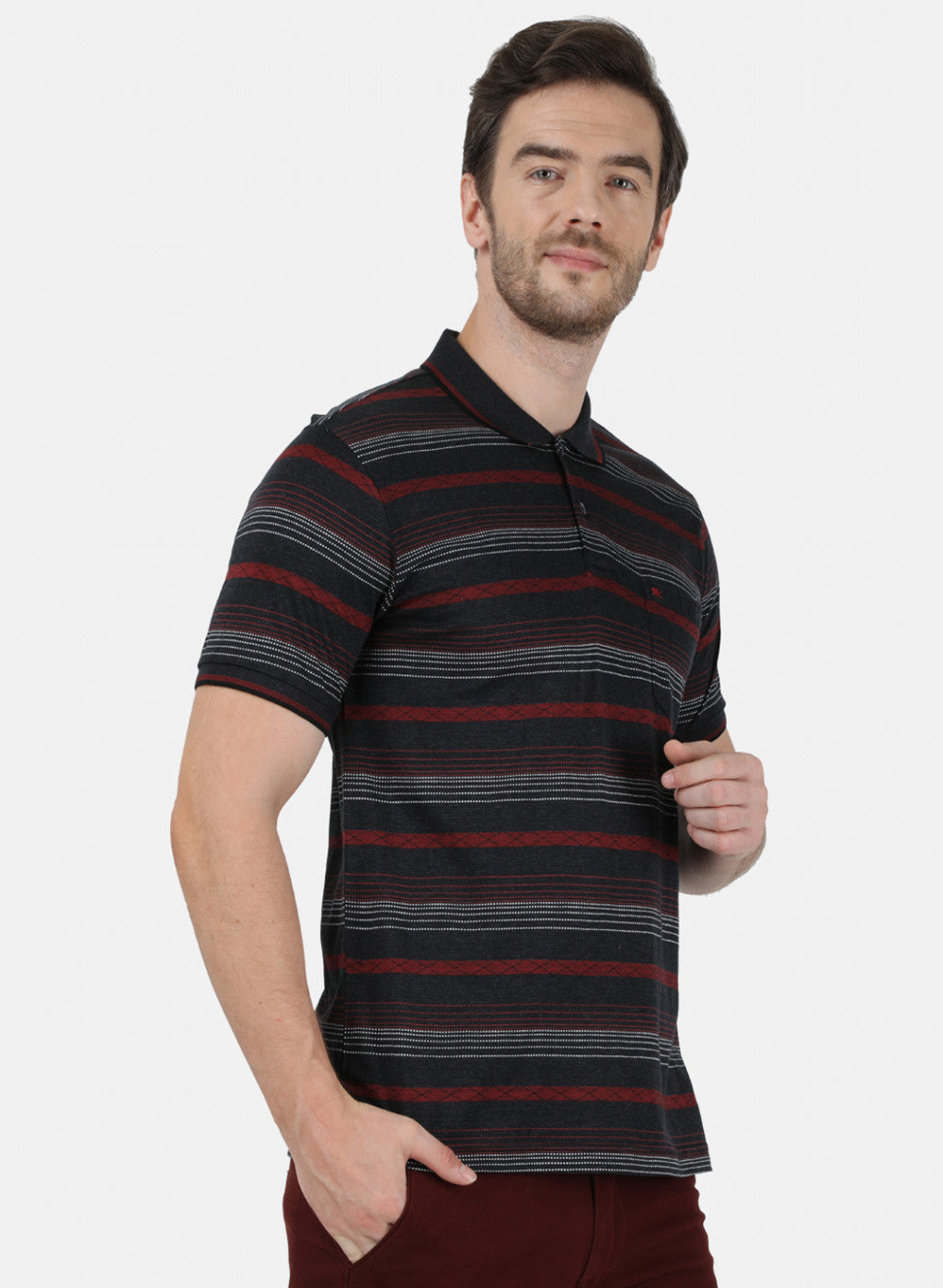 Mens Red Stripe T-Shirt