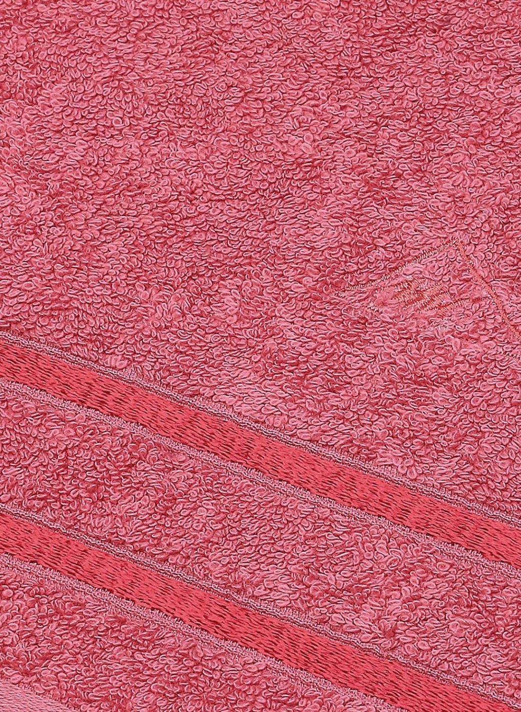 NAvy Blue & Pink Cotton 525 GSM Towel Set Pack of 4 (2 Bath & 2 Hand Towels)