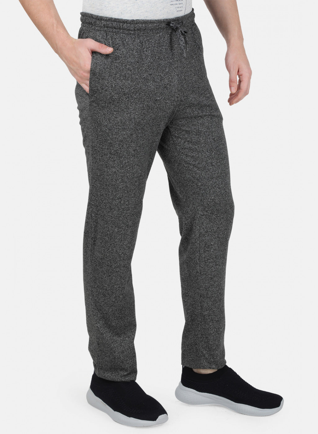 Mens Black Plain Lower