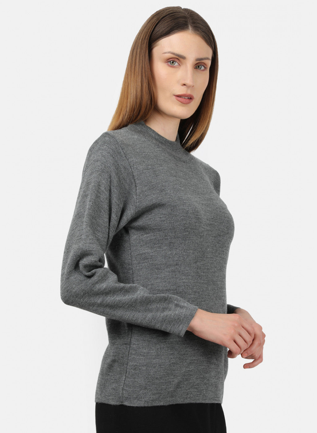 Women Grey Solid Sceavy